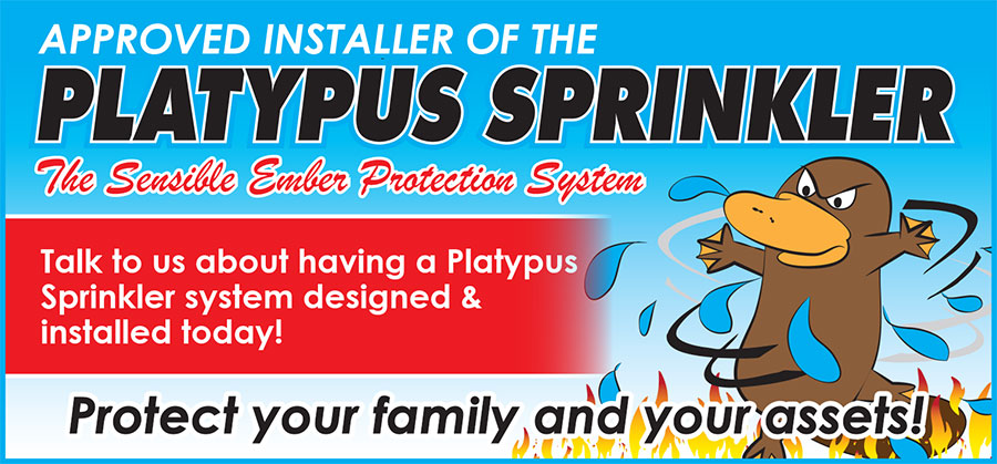 approved installer platypus sprinkler